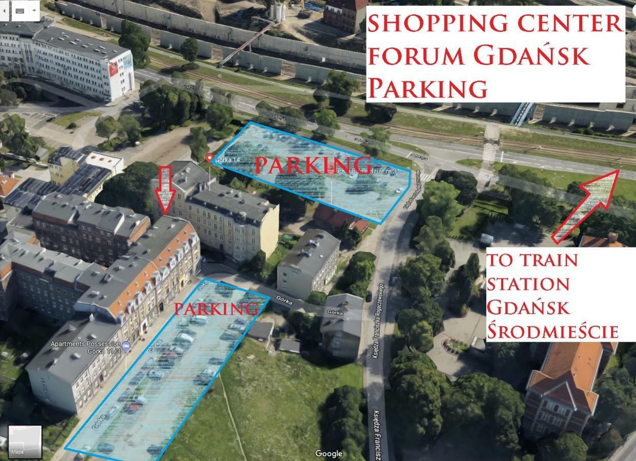 Berg Apartament Blue Gdańsk Eksteriør billede